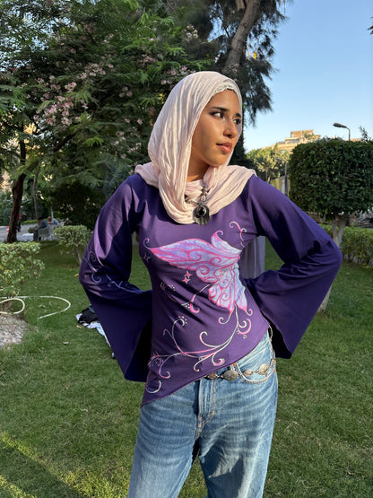 Twilight whimsical fairy top