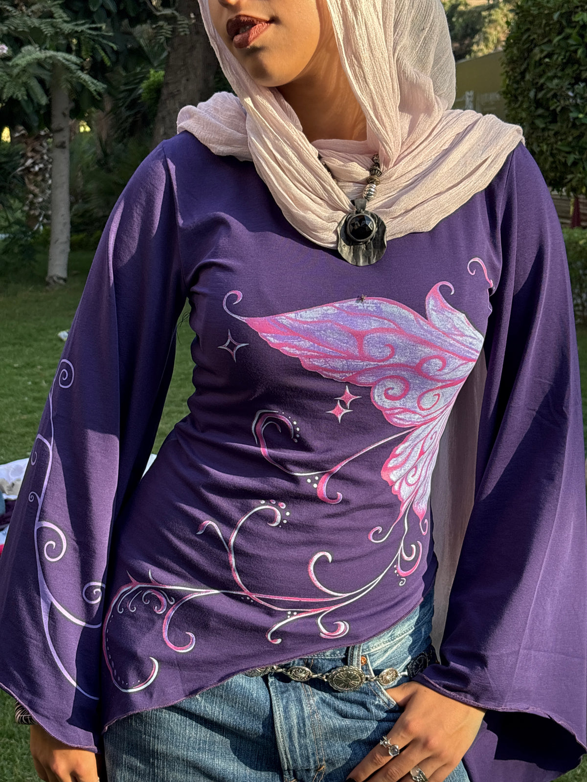 Twilight whimsical fairy top