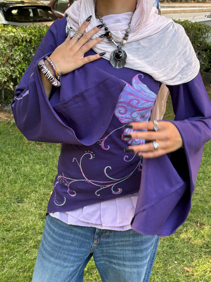 Twilight whimsical fairy top